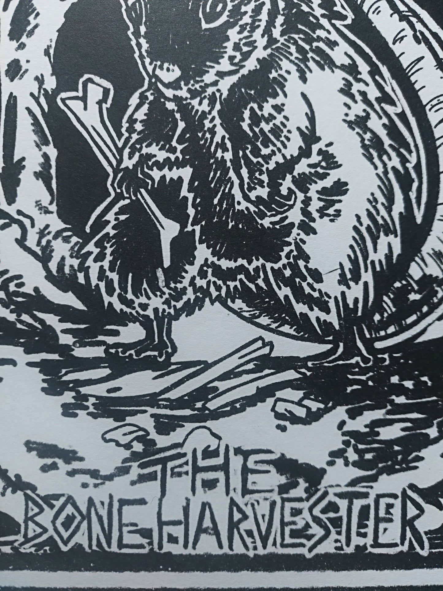 The Bone Harvester A4 print