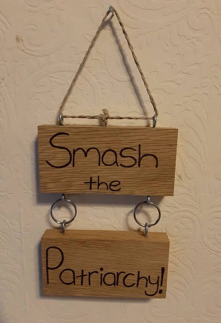Smash the Patriarchy Wall Hanging