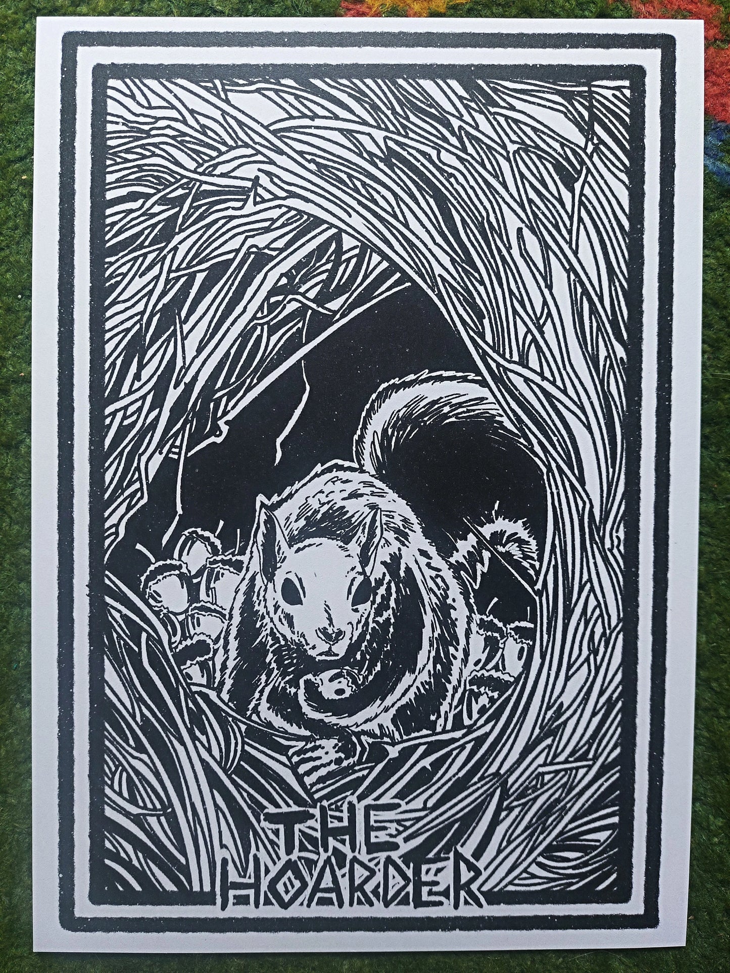 The Hoarder A4 print