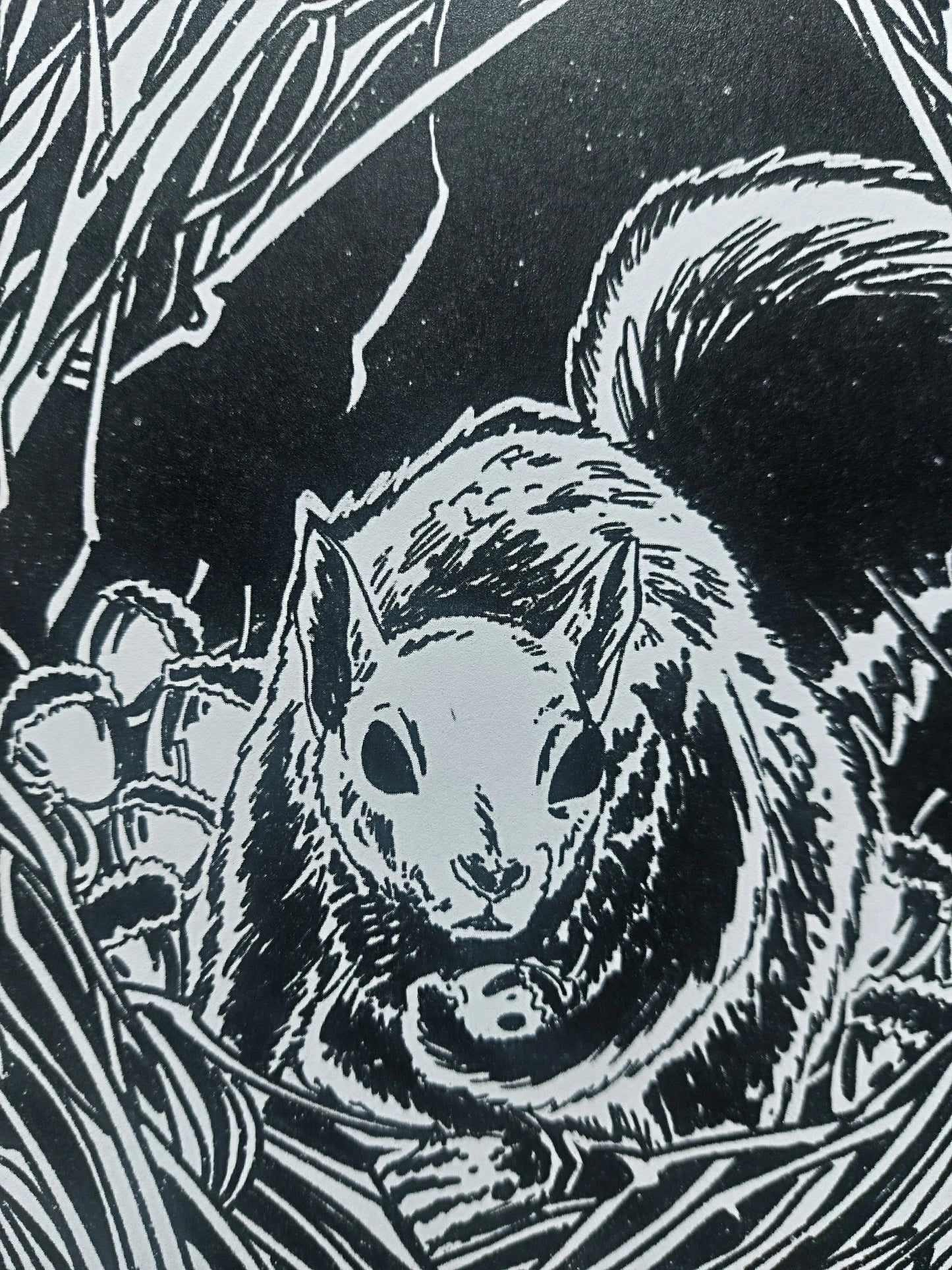The Hoarder A4 print