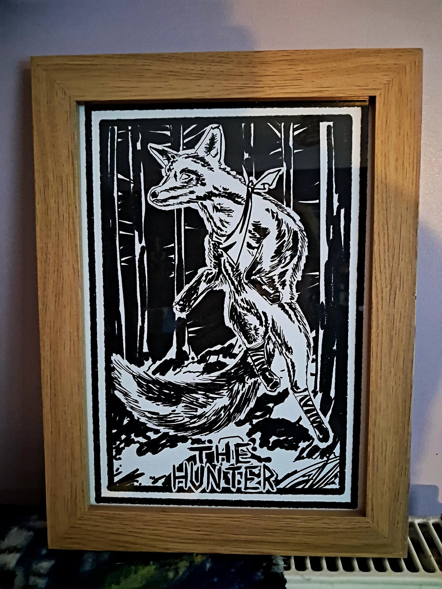 The Hunter A4 print