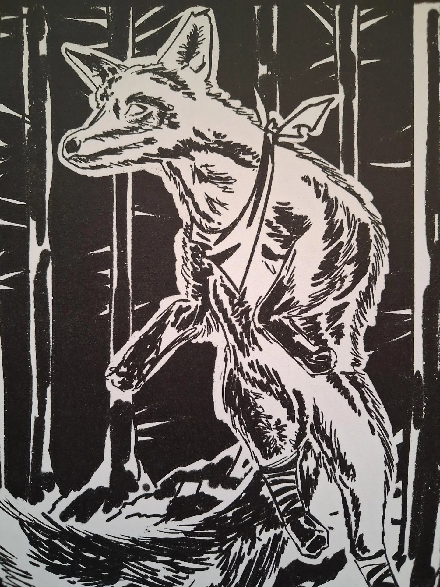 The Hunter A4 print
