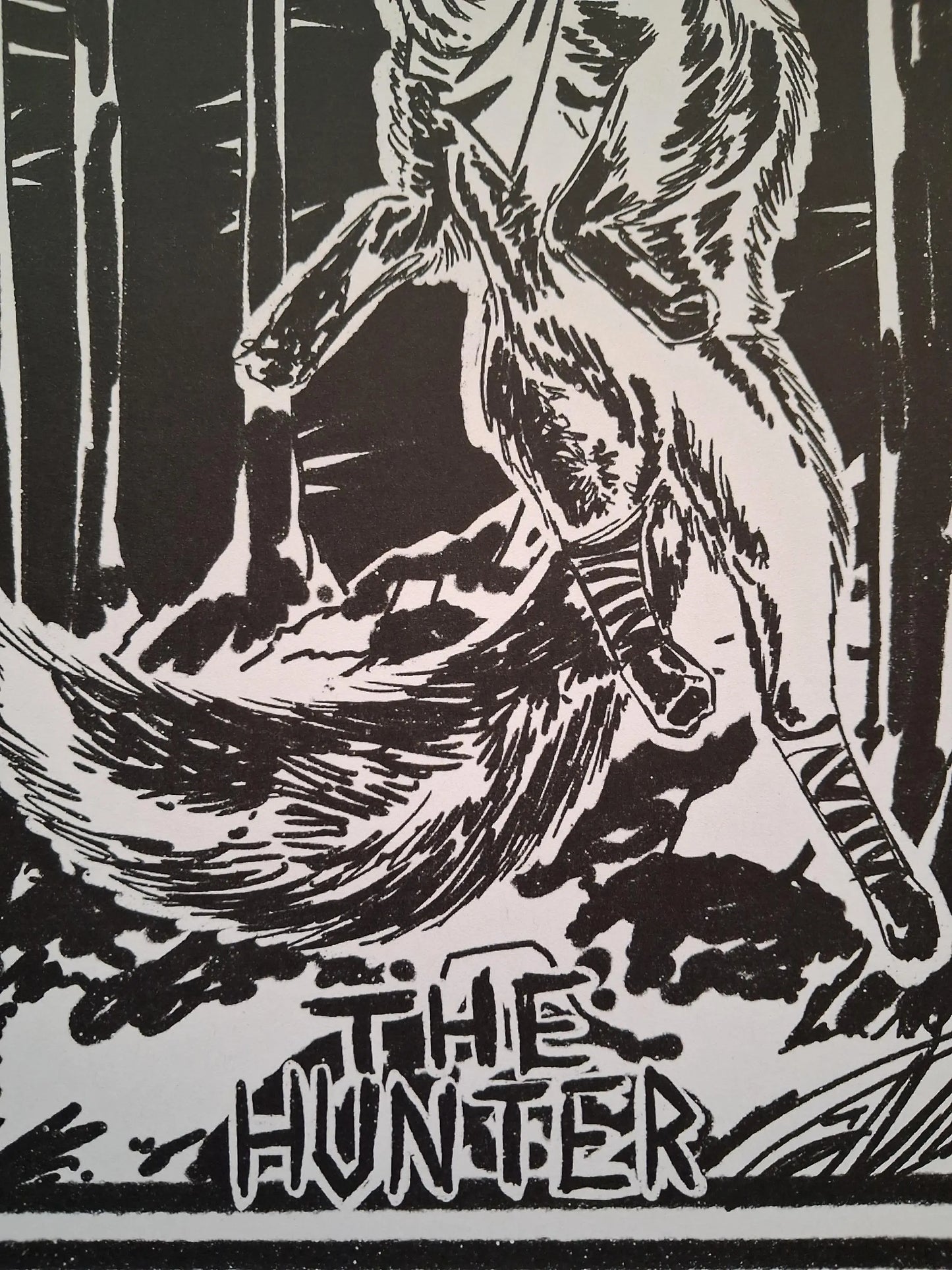 The Hunter A4 print