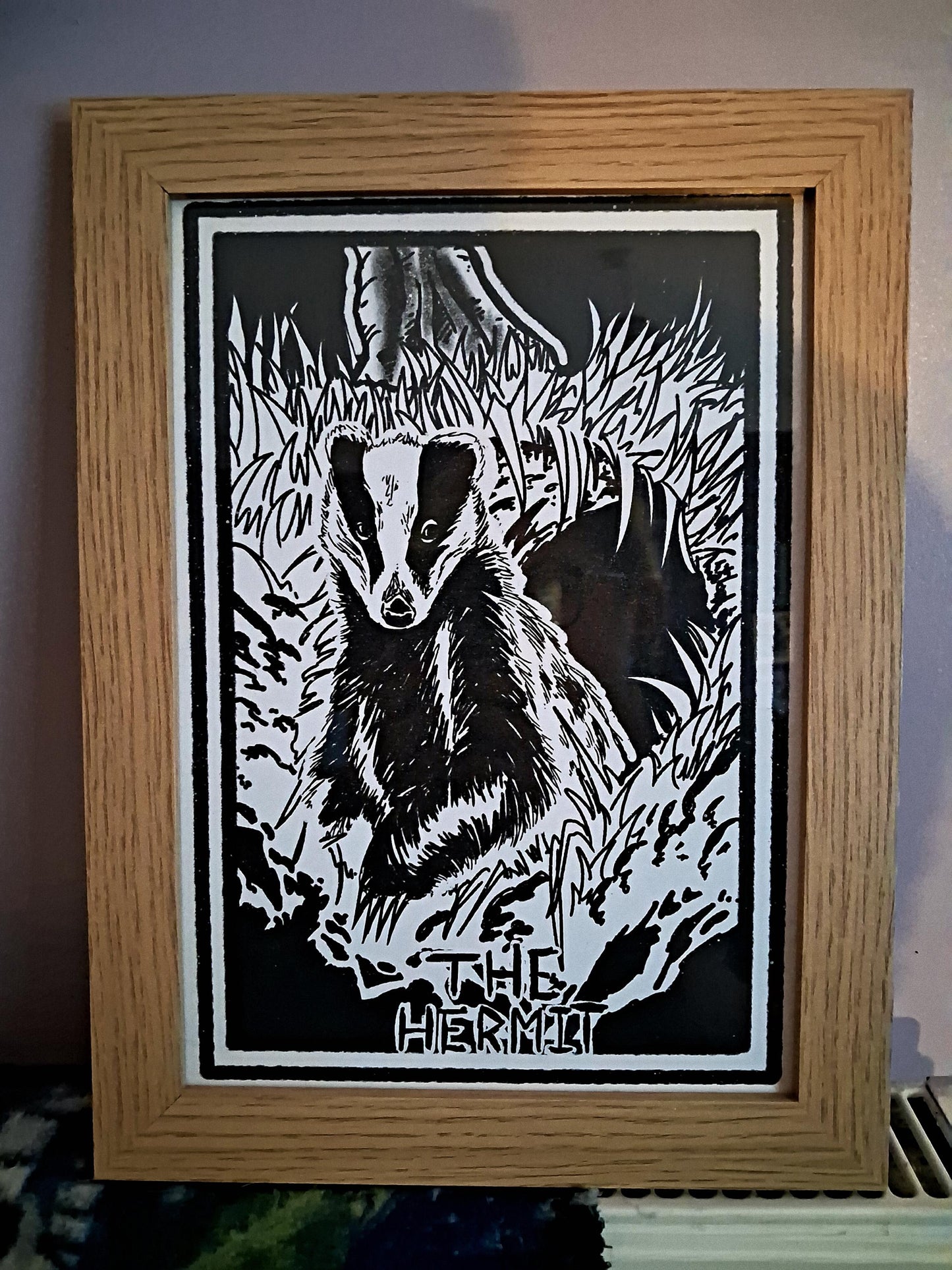 The Hermit A4 print