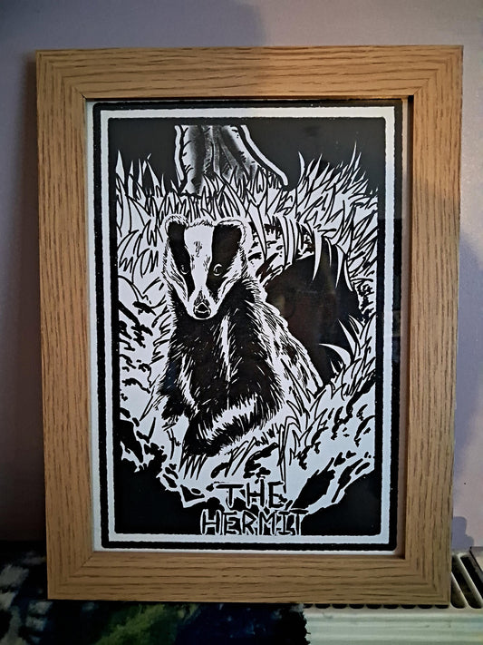 The Hermit A4 print