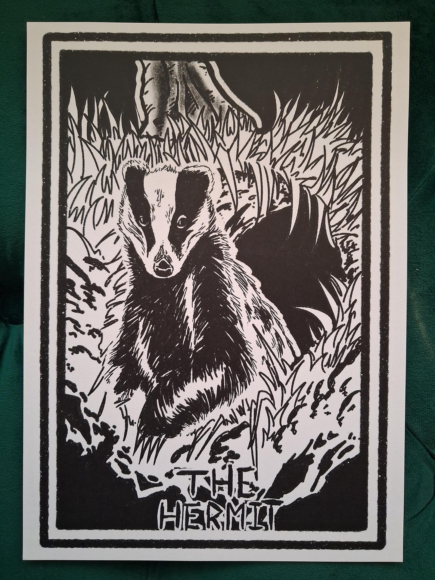 The Hermit A4 print