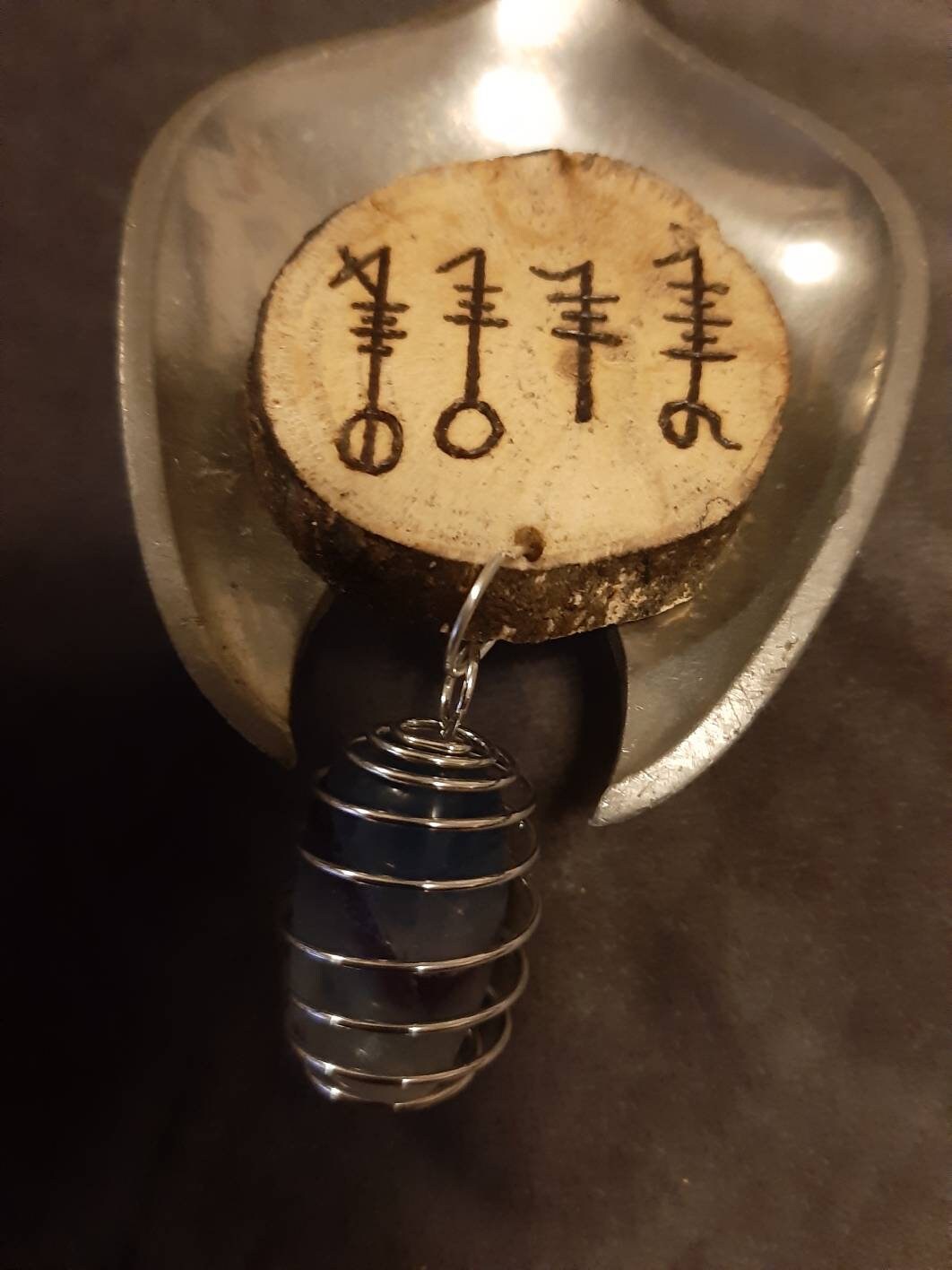 Svefnthorn rune with Flourite